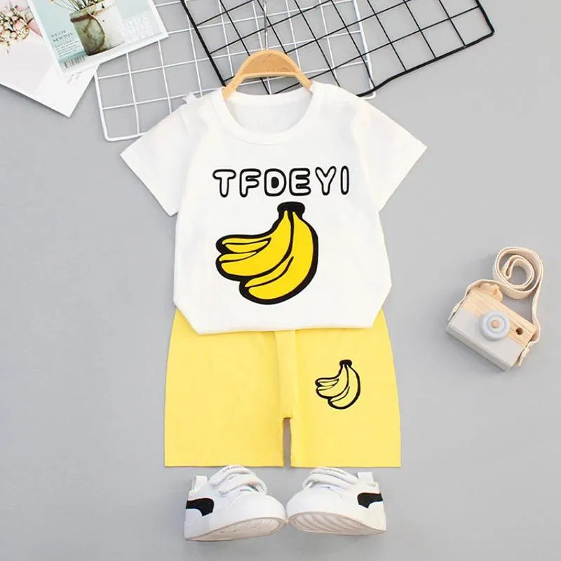 2-piece Thin Pajamas Sets for Toddler Boy Wholesale Children's Clothing