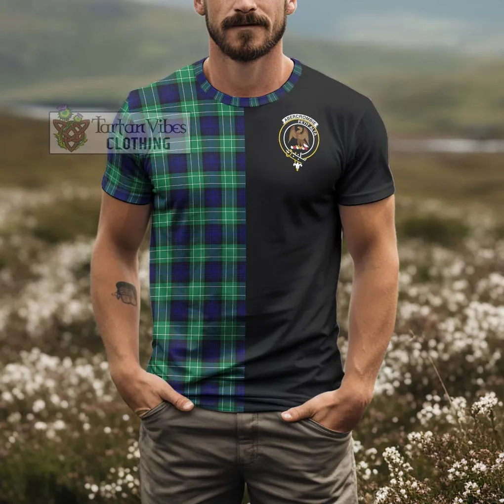 Abercrombie Tartan T-Shirt with Family Crest and Half Of Me Style