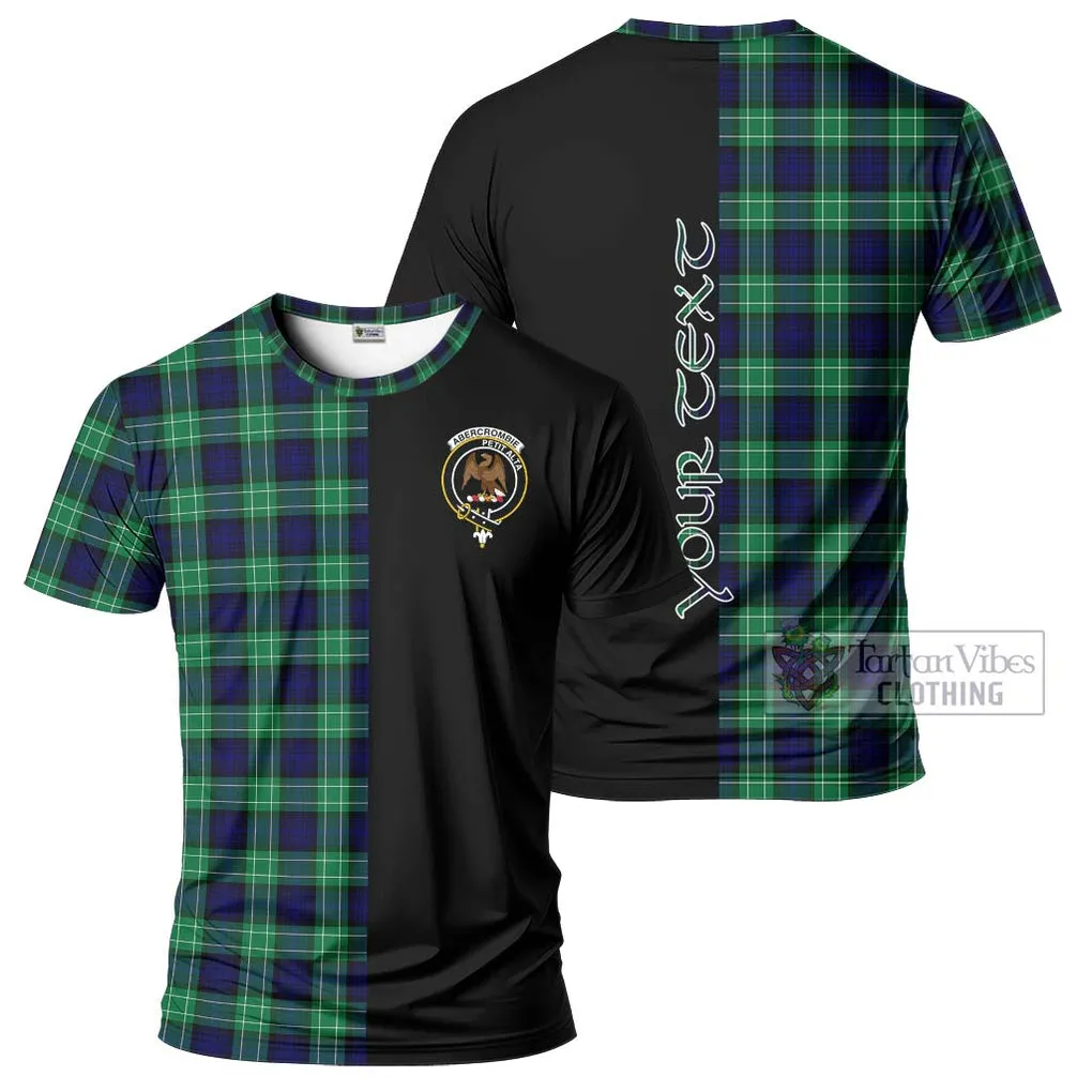 Abercrombie Tartan T-Shirt with Family Crest and Half Of Me Style