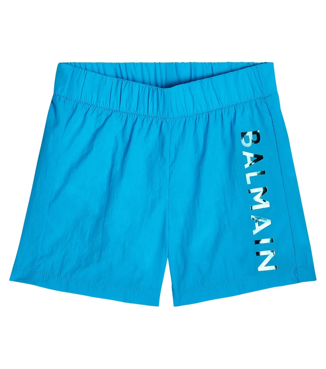 Baby Balmain Kids logo swim shorts, blue