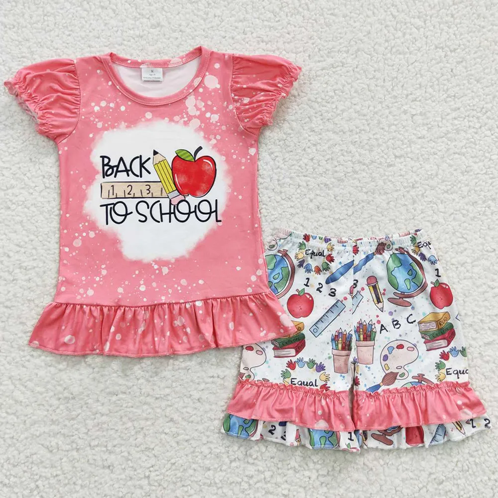 Back to School Boutique Kids Girls Clothing GSSO0355