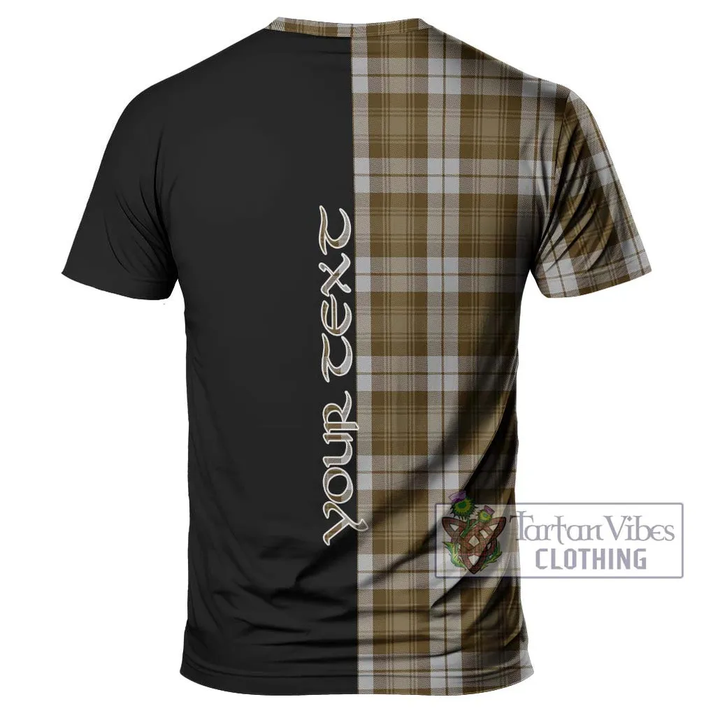 Baillie Dress Tartan T-Shirt with Family Crest and Half Of Me Style