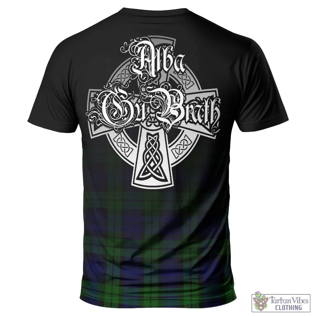 Bannatyne Tartan T-Shirt Featuring Alba Gu Brath Family Crest Celtic Inspired