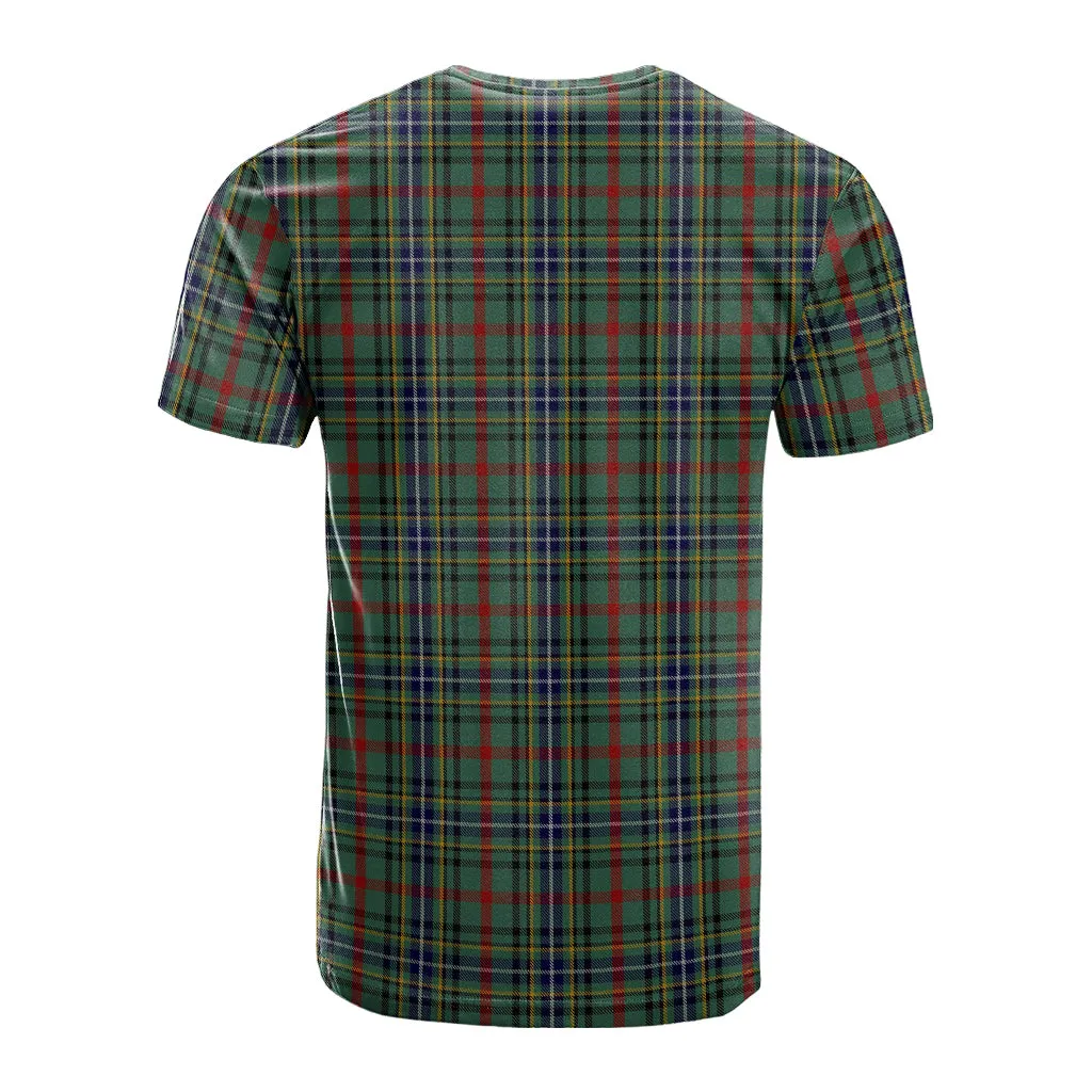 Bisset Tartan T-Shirt with Family Crest