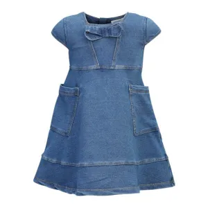 BLUE DENIM BABY GIRLS DRESS