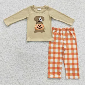 Boutique Boys Clothes Fall Halloween Kids Baby Boys Clothing Outfits GLP0433 BLP0170