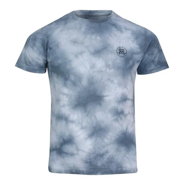 BOYS GREY TIE AND DYE SHORT SLEEVE T SHIRT