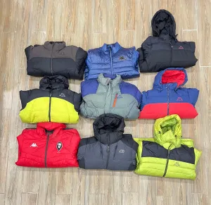 Branded Kappa Puffer Jackets - 15 Pieces