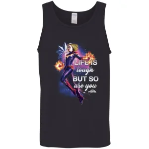 Captain Marvel Inspirational Quote Flight Men Cotton Tank