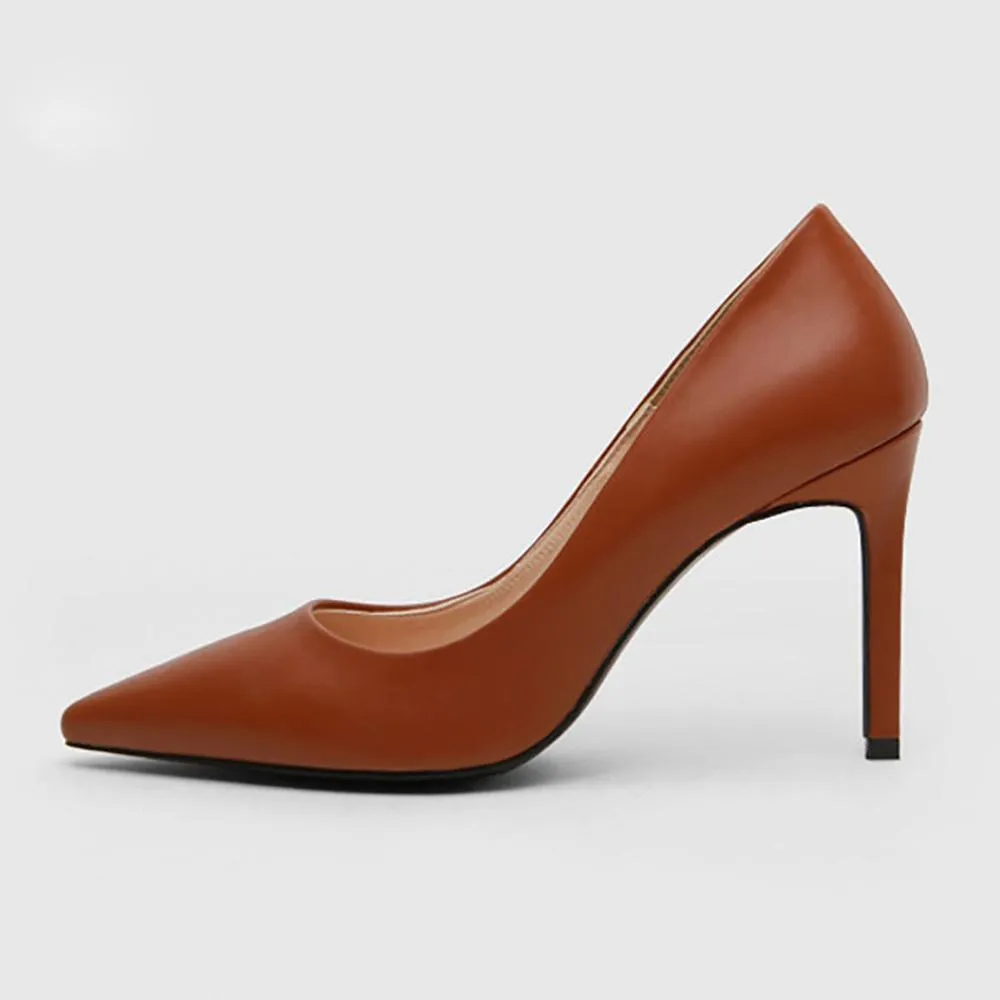 Classic Pointed Toe High Heel Pumps Shoes