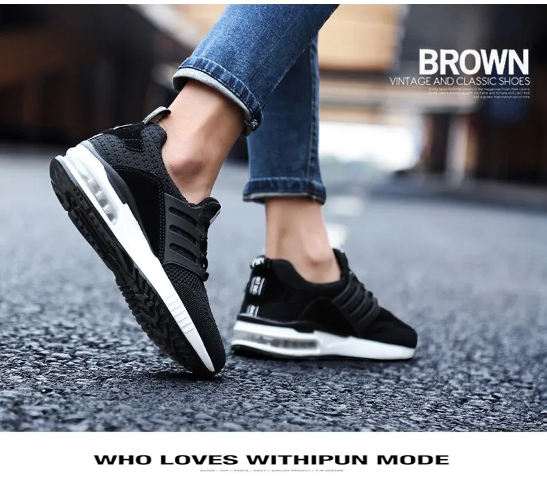 Classical Unisex Running Shoes Men's Ladies' Breathable Mesh Sport Shoe Sneakers