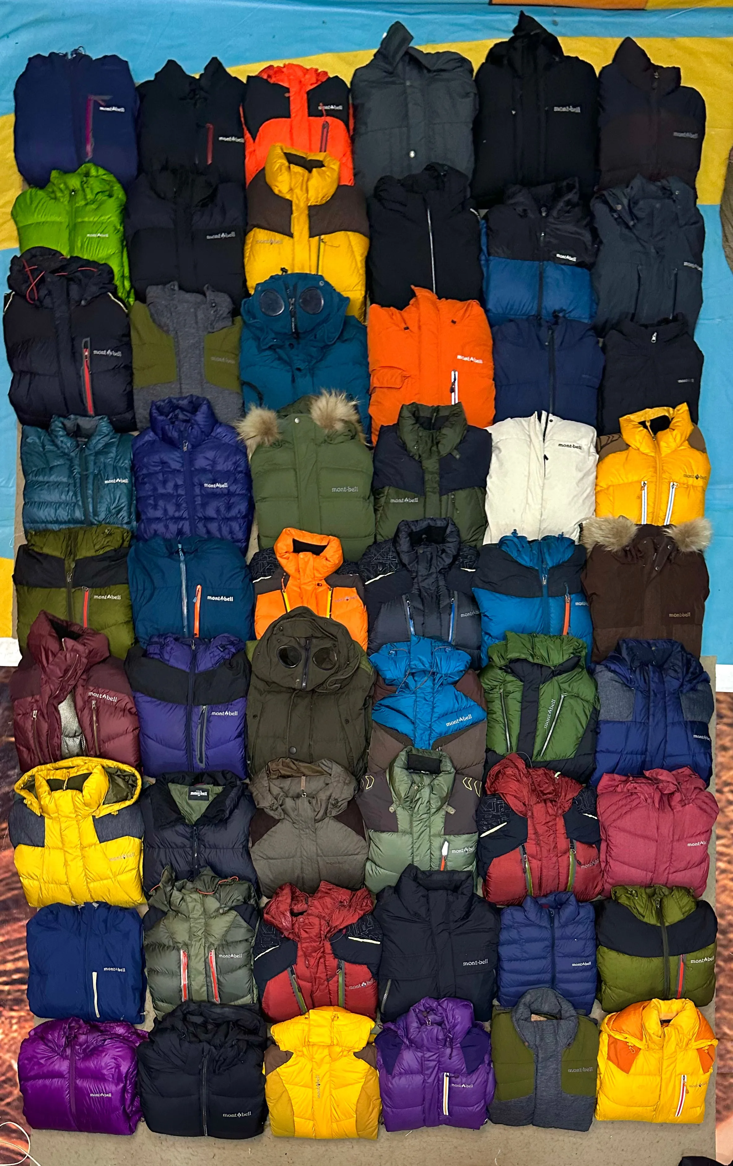 CP company/ montbell puffer jackets 54 piece