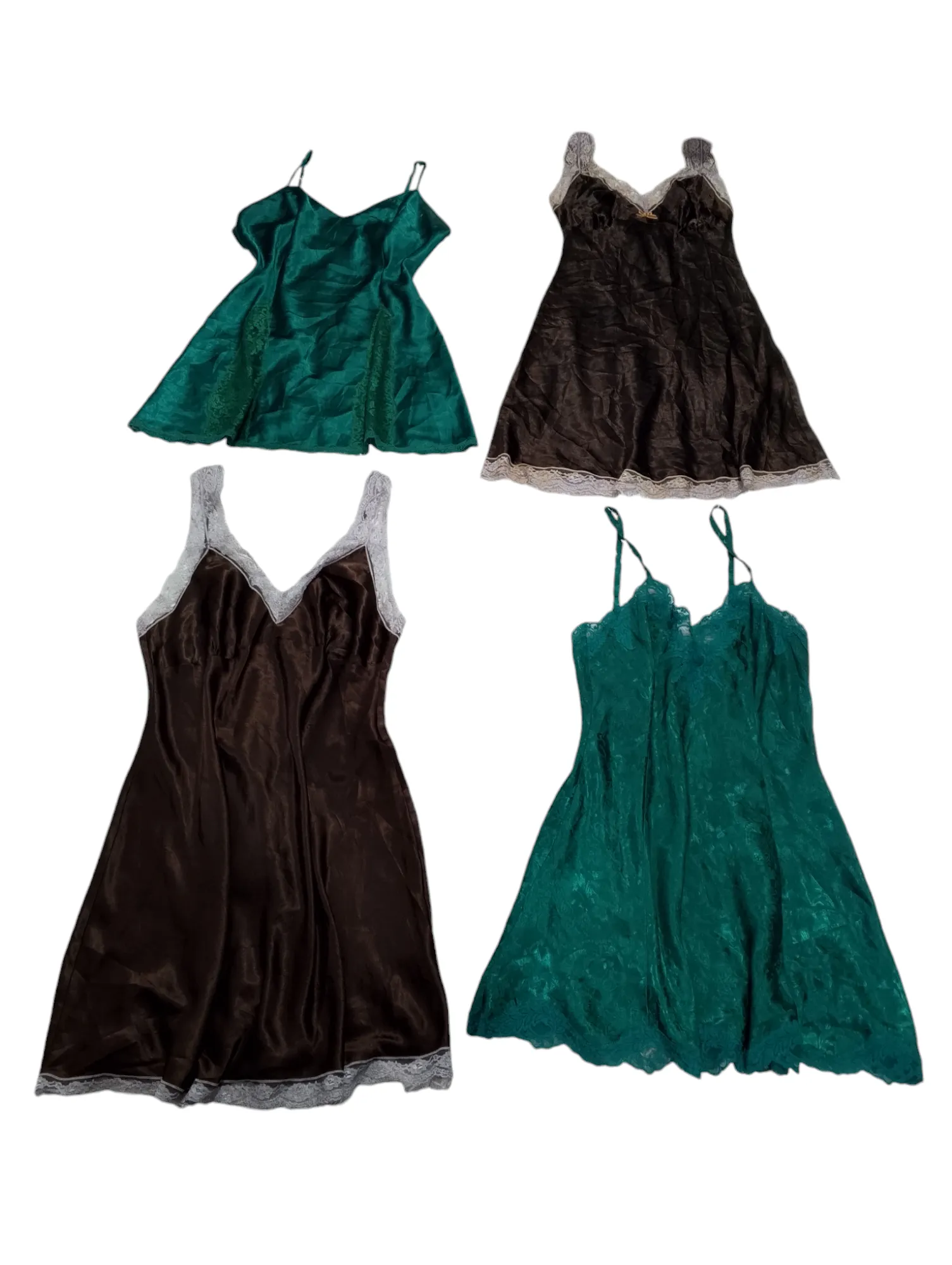 Earthy Tone Magical Slip Dresses - 12 pcs - 30/8/24