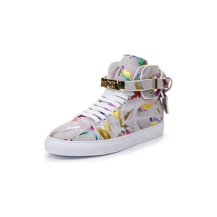 Graffiti Elite Cow Leather High Top Kicks