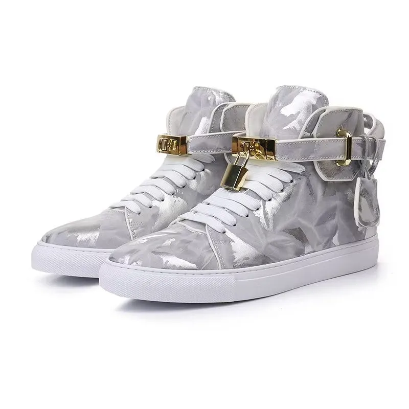 Graffiti Elite Cow Leather High Top Kicks