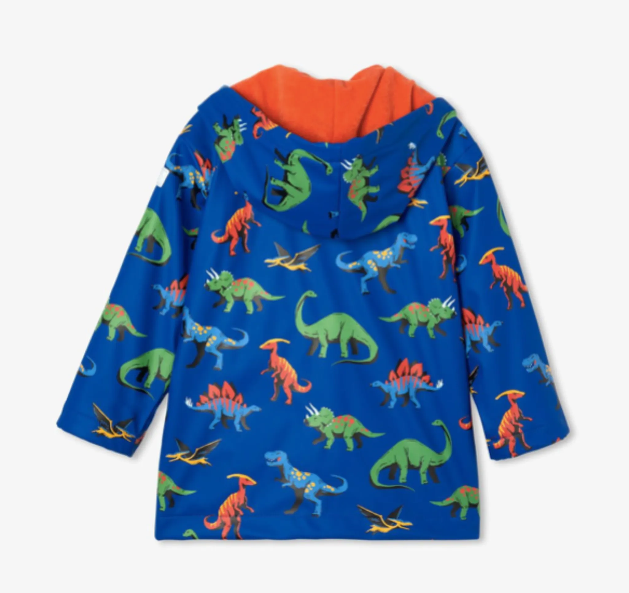 Hatley Boys Friendly Dinos Color Changing Rain Jacket - Infant Sizes to Youth