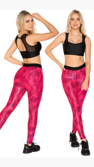 J533 Women's Workout High Waist Leggings