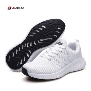 Lace-up Shoes Non-Slip Wear-Resistant Soft Running Shoes Tennis Big Size Breathable Sports Sneakers For Women