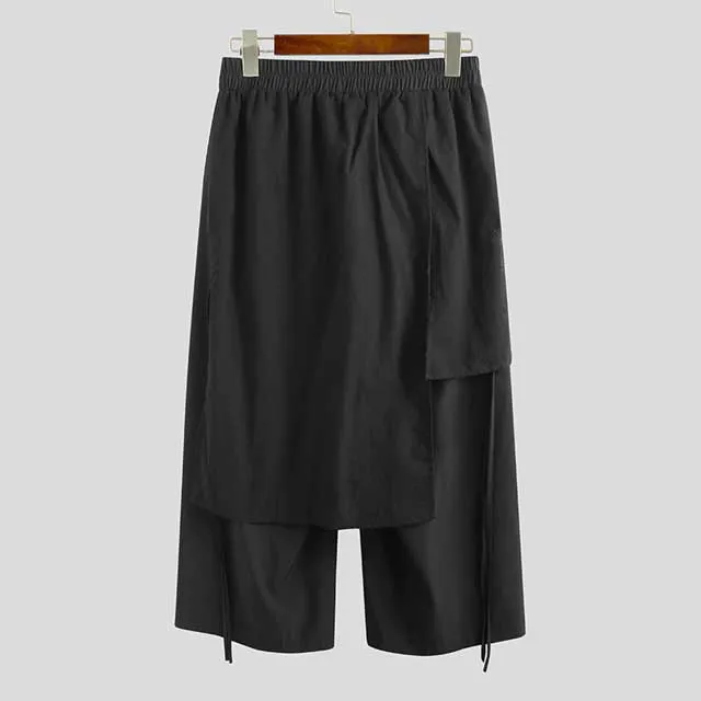 Layer Hakama Style Pants