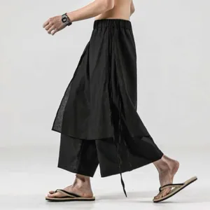 Layer Hakama Style Pants