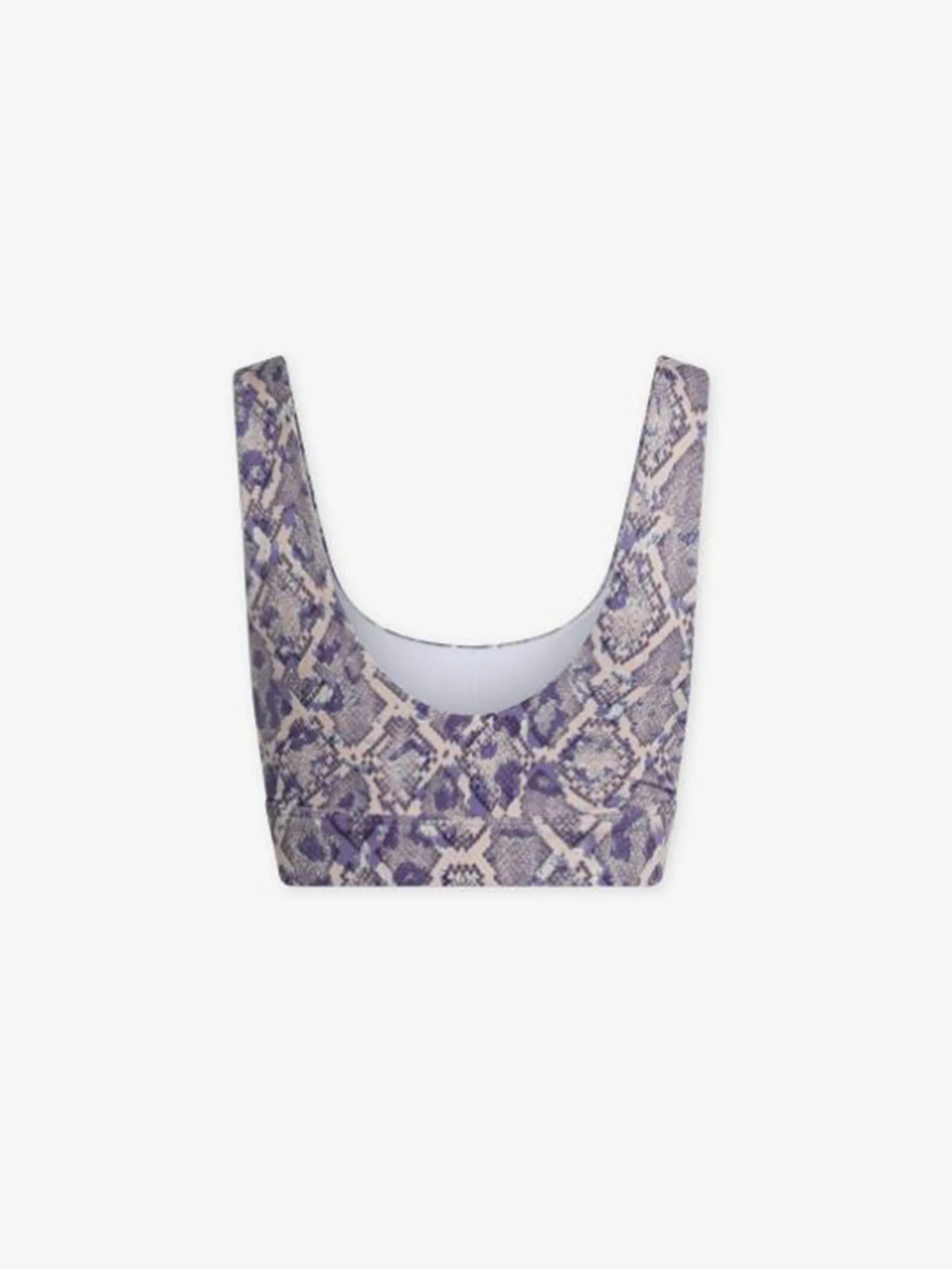 Let's Move Severn Bralette Blue Mix Lace Snake