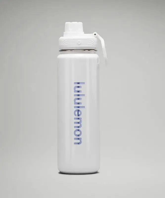 lululemon – Back to Life Sport Bottle 24oz Shine – Color White