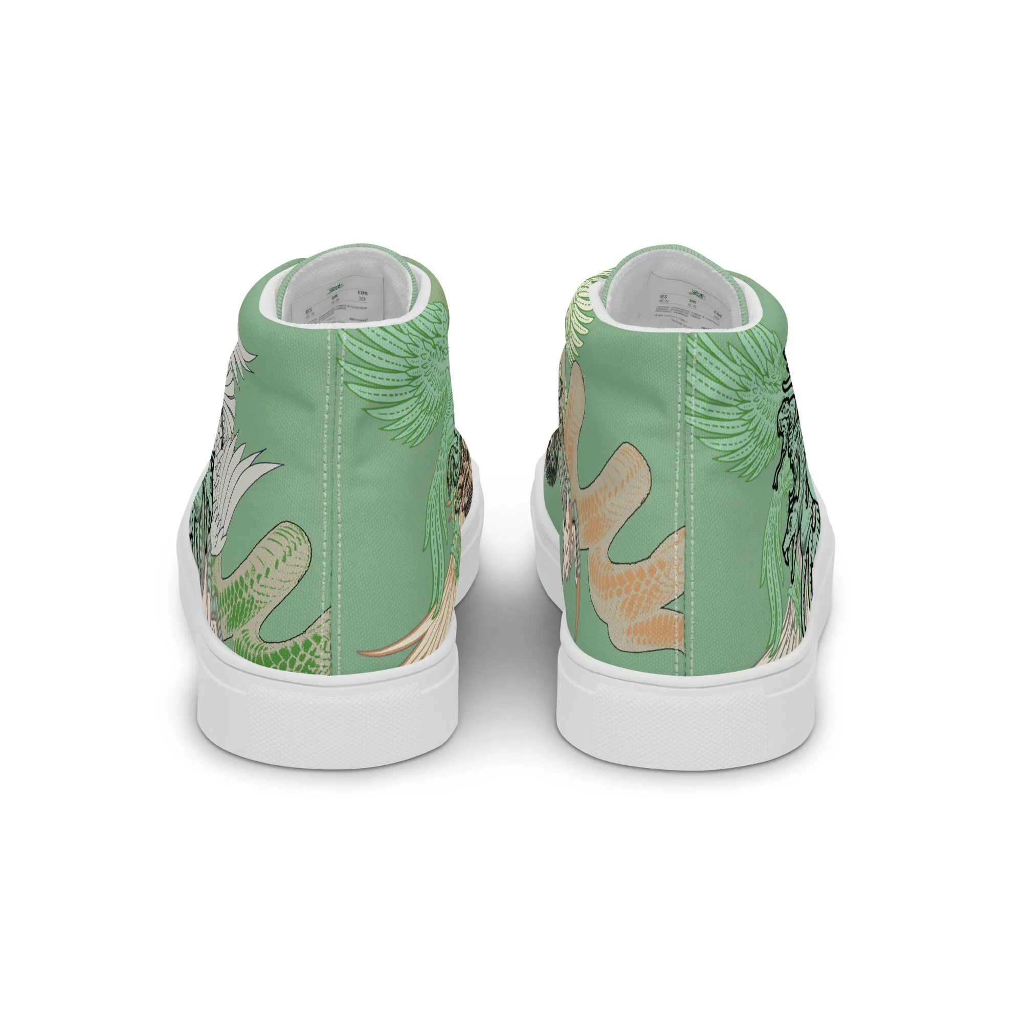 Medusa Fraternitas high top canvas shoes