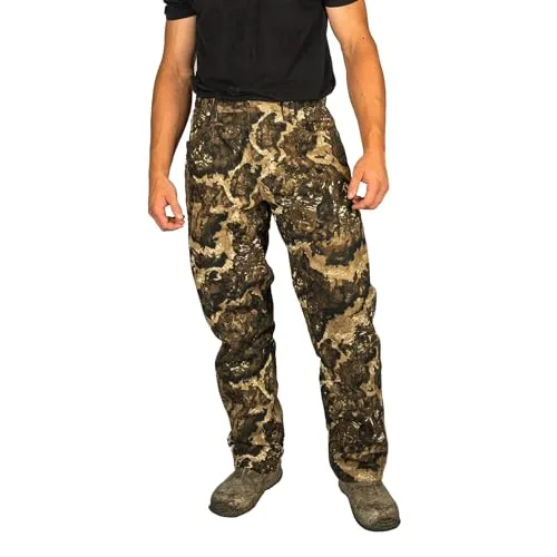 Men’s Flannel Lined Camo Hunting Pants