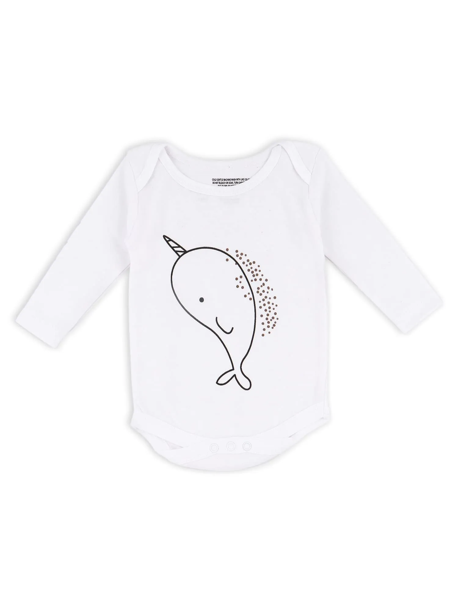 Mush Ultra Soft Bamboo Unisex Bodysuit Combo Set for New Born Baby/Kids Pack of 2, (3-6 Month, Aeroplane & Marine Life)