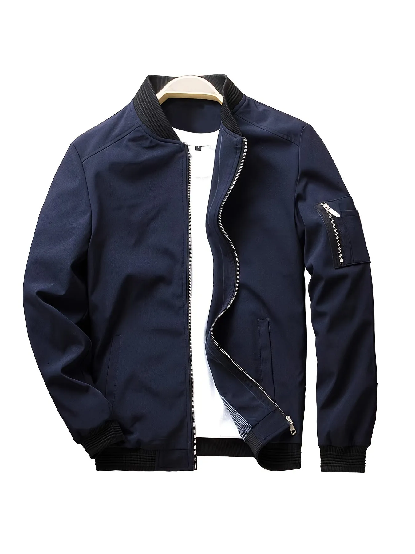 New Casual Men's Baseball Jacket Coat