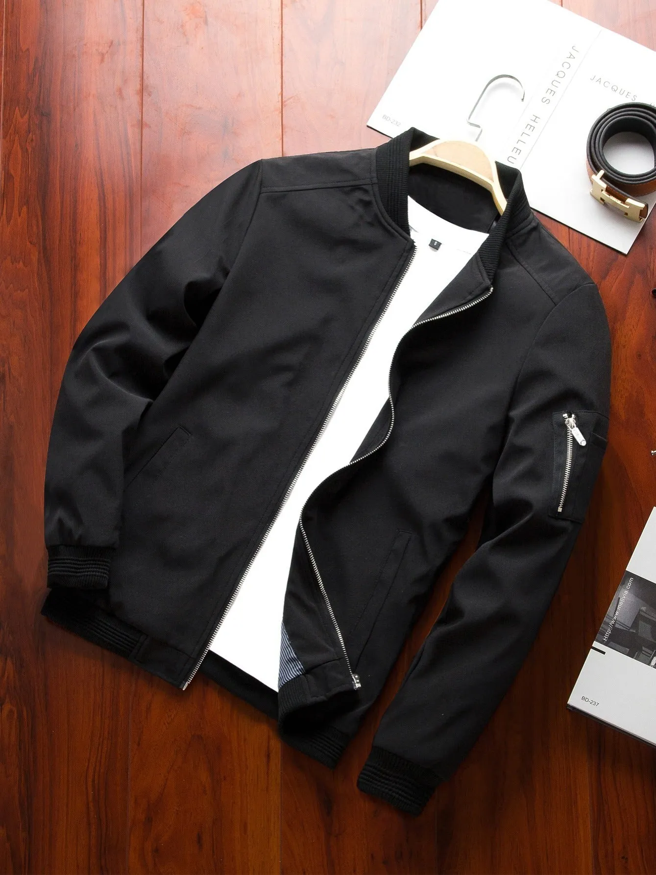 New Casual Men's Baseball Jacket Coat