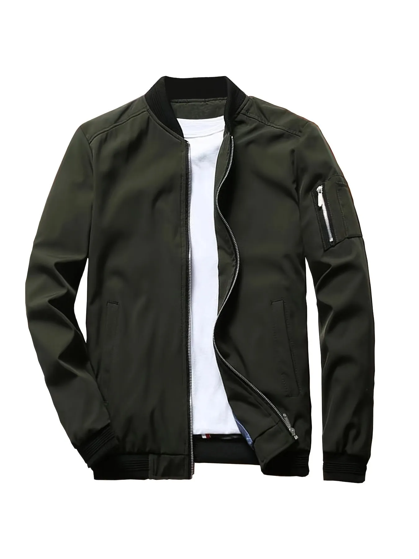 New Casual Men's Baseball Jacket Coat