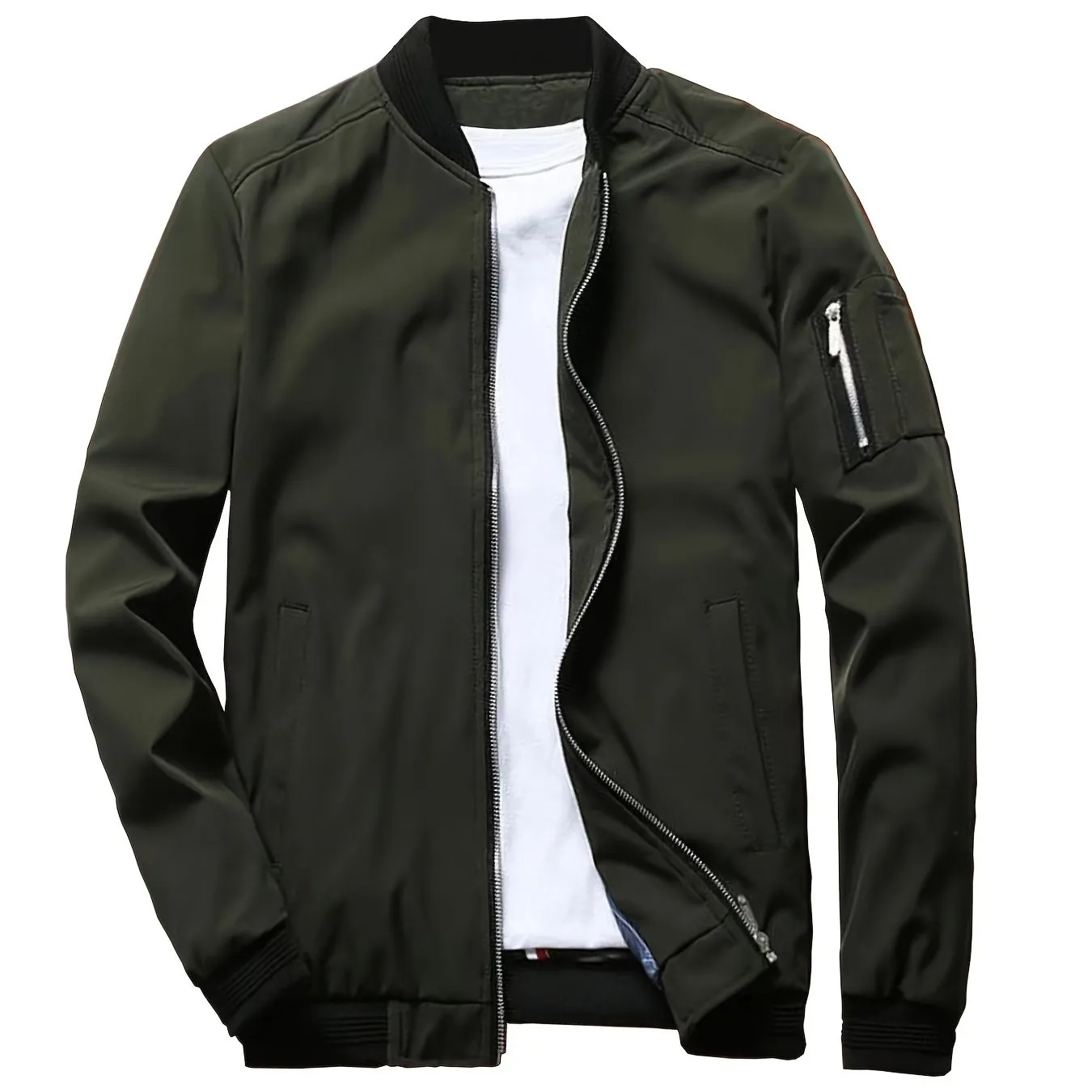 New Casual Men's Baseball Jacket Coat