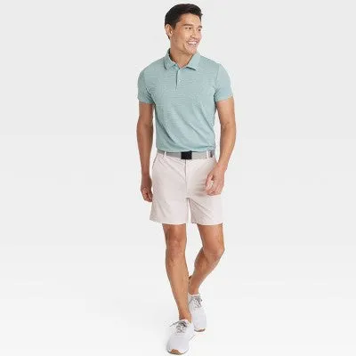 New - Men's Golf Shorts 6.5" - All In Motion Light Gray 40