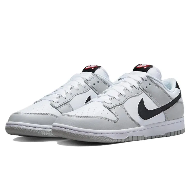 Nike Dunk Black White Panda Skateboarding Shoes - Classics for Men, Genuine Leather, Non-Slip, Comfortable SB Running Sneakers