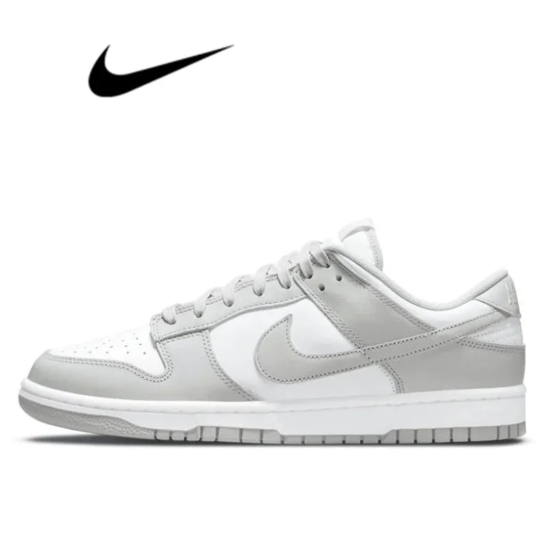 Nike Dunk Black White Panda Skateboarding Shoes - Classics for Men, Genuine Leather, Non-Slip, Comfortable SB Running Sneakers