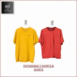 PATAGONIA T-SHIRTS & SHIRTS - 25 PCS