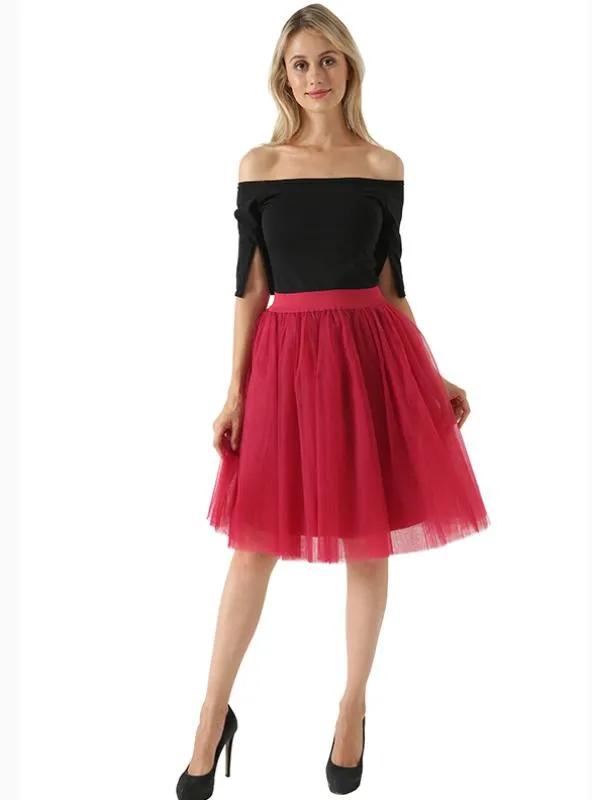 PUFFY NEW ARRIVAL FASHION WOMEN TULLE SKIRT TUTU