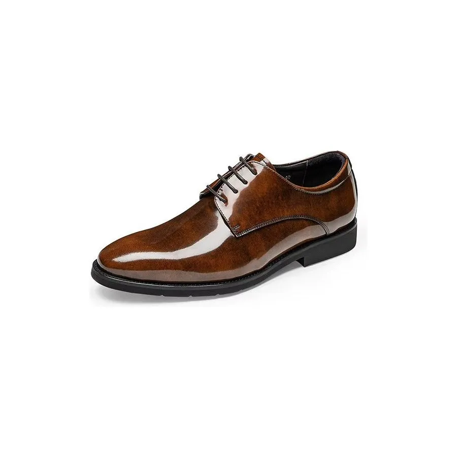 Refined Leather Derby Shoes