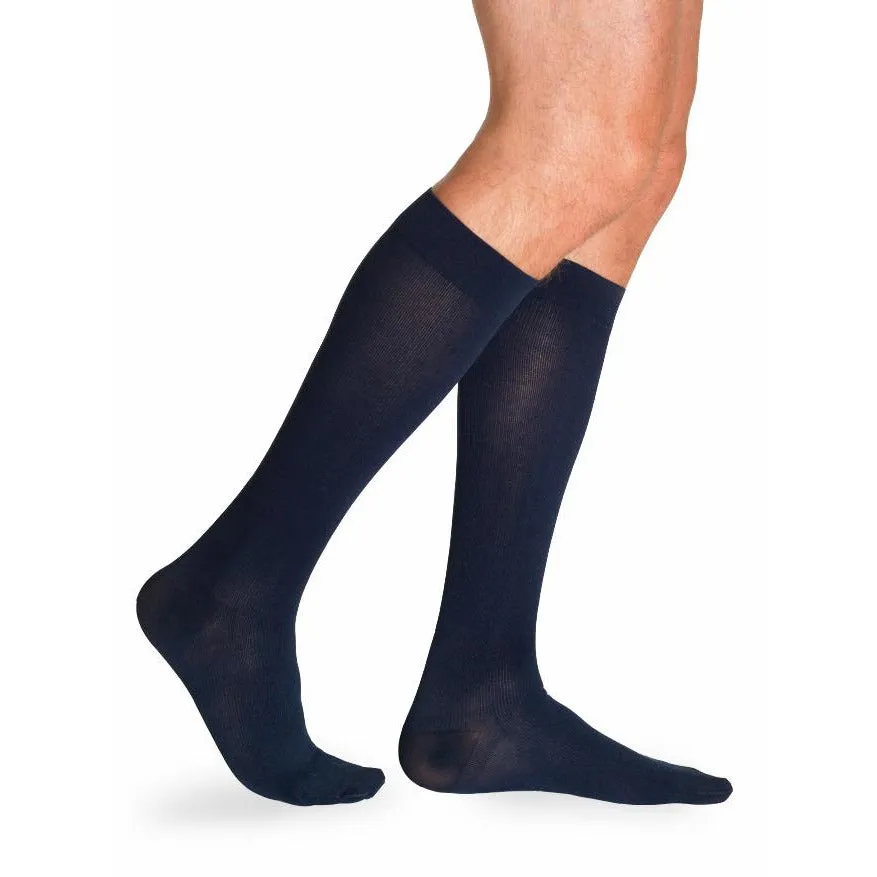 Sigvaris Cotton Men's Knee High 30-40 mmHg