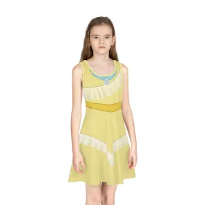 The Pocahontas Inspired Girls' Sleeveless Sundress