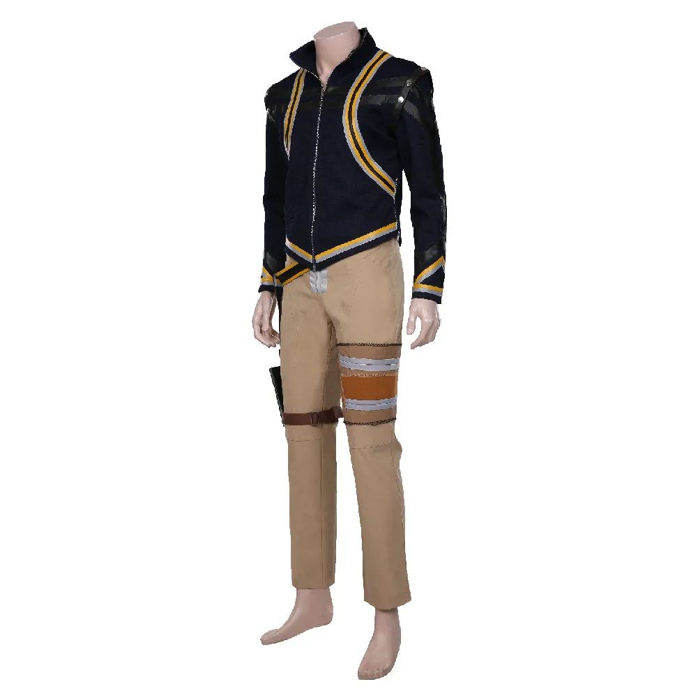 Vagrant Queen Isaac Stelling Halloween Carnival Adult Men Outfit Cosplay Costume