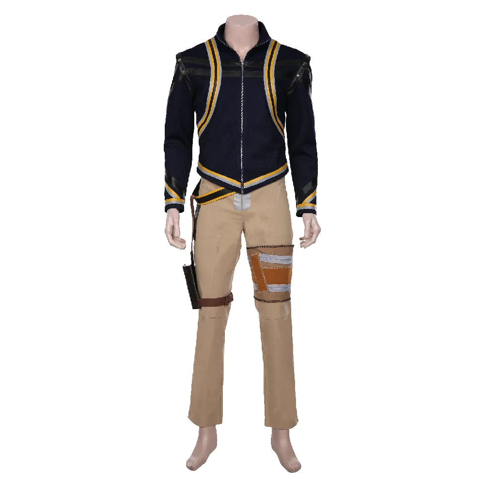 Vagrant Queen Isaac Stelling Halloween Carnival Adult Men Outfit Cosplay Costume