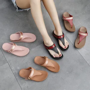 Women Fashion Casual Thick-soled Non-slip Flip Flops Sandals