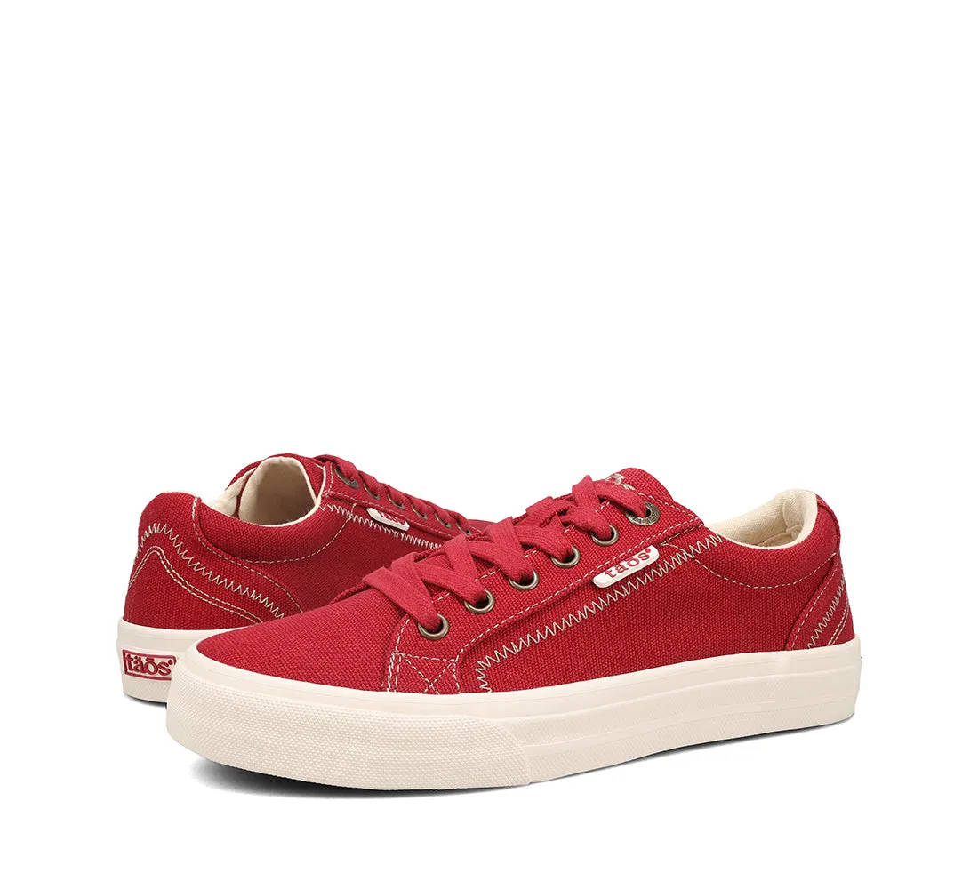 Women's Taos Plim Soul Color: Red (REGULAR & WIDE WIDTH)